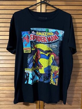 Aeropostale The Amazing Spider-Man Black Graphic Tee